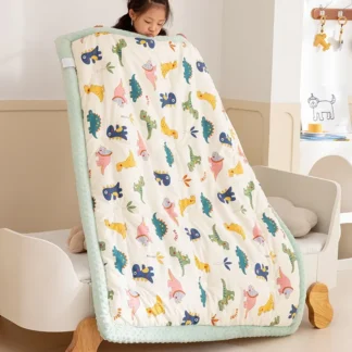 Edredón de algodón de 120x150cm para bebé, manta Doudou para recién nacido, edredón cálido de invierno para niños, edredón grueso para niños, ropa de cama, artículo para bebé