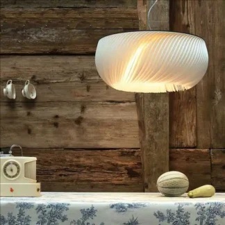 Lámpara colgante creativa de estilo crema minimalista moderno para sala de estar, cafetería, dormitorio, candelabro, iluminación de decoración del hogar