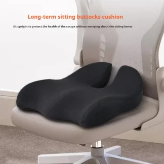 Cojín ortopédico antideslizante de espuma viscoelástica para próstata, silla cómoda para aliviar el dolor, asiento de coche