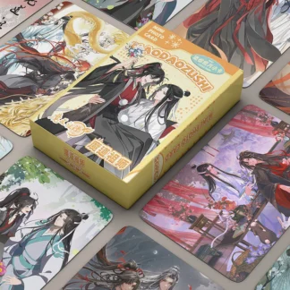 50 unids/set gran maestro del cultivo demoníaco Anime Mini tarjetas fotográficas conjunto Mo Dao Zu Shi arte coleccionable Lomo tarjetas