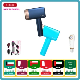 Depiladora láser IPL para depilación láser MLAY T14 500000 Flashes para mujeres y hombres, depilación láser indolora reemplazable, uso doméstico