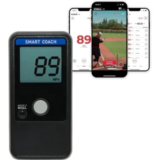 Pistola de velocidad Smart Coach para béisbol, softbol, cricket: lanzamiento preciso y medición de velocidad deportiva
