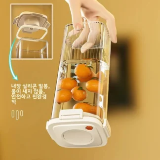 Tanque sellado al vacío de plástico, contenedor de café al vacío, cocina, alimentos, granos, caja de almacenamiento de dulces, recipiente de té para mantenimiento fresco