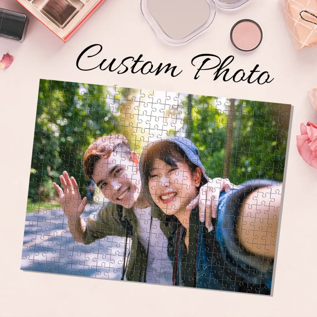 Rompecabezas con imagen personalizada creativa, rompecabezas personalizados en fotos, rompecabezas de descompresión personalizados, regalo de amor