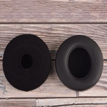 Protectores sanitarios de tela tejida para auriculares, fundas protectoras para almohadillas, fundas para auriculares, fundas para almohadillas a prueba de polvo