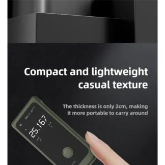 B92B-Medida láser inteligente, herramienta de medición de cinta láser Digital recargable de 50M, pantalla LED, telémetro de regla inteligente