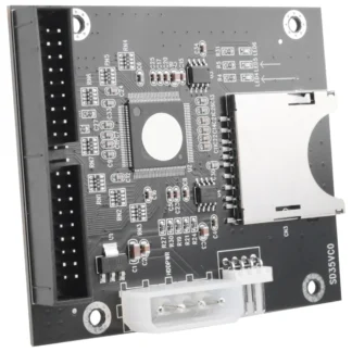 Tarjeta X62A_SD SDHC SDXC MMC a adaptador macho IDE de 40 pines y 3,5 pulgadas