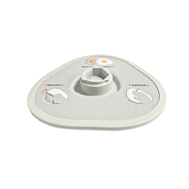 A38T-2Pcs para Narwal J4 Lite Robot aspirador accesorios de repuesto paño de mopa soporte de toallitas accesorios de repuesto