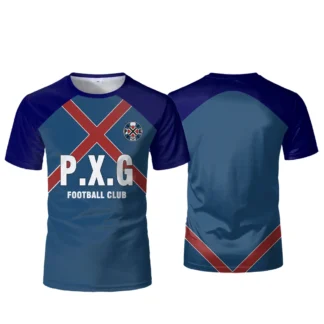 Camiseta de fútbol de anime japonés P.X.G Blue Lock, uniforme de fútbol n.° 9, Rin Shidou, cosplay, camisetas deportivas informales para hombres y mujeres