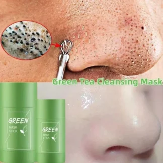 Mascarilla sólida para eliminar espinillas, té verde, disipa el acné, limpieza de imperfecciones, máscara en barra, reduce los poros, reafirma, blanqueamiento, productos para el cuidado de la piel