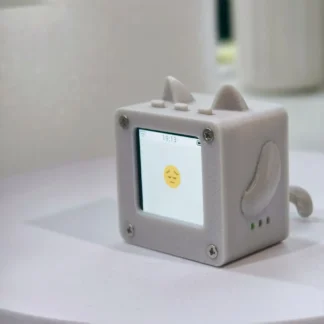 Mini robot AI DeepSeek XiaoZhi | Chat de voz inteligente, compañero emocional y aprendizaje interactivo, regalo técnico portátil