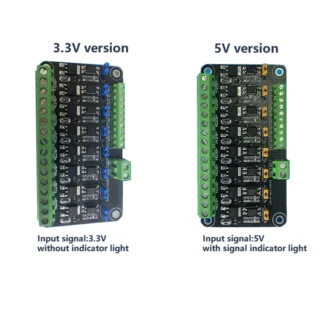 AM-8 canales MOSFET microcontrolador PLC amplificación optoacoplador aislamiento efecto de campo tubo de accionamiento interruptor de Control PWM