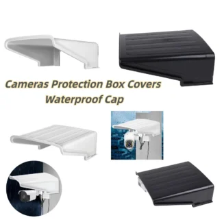 Caja de protección para cámaras, cubiertas protectoras para pared, impermeable, tapa, Monitor domo, cámara, funda protectora en blanco y negro