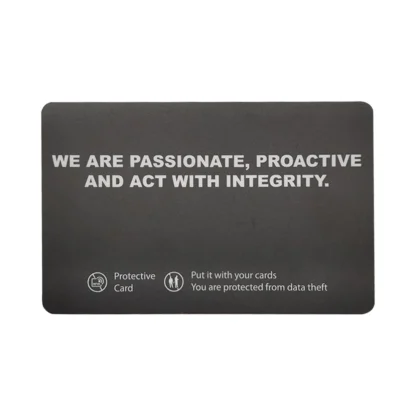 Tarjeta de bloqueo RFID de 5 uds., una tarjeta que protege la cartera completa, Protector de pasaporte de tarjeta de crédito de débito NFC para funda de pasaporte, monedero