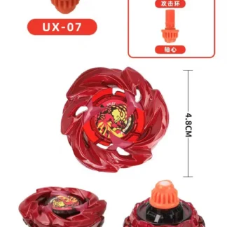 Serie de juguetes giroscópicos BX00-BX04-BX01-BX02-UX07-UX03-UX08 giroscopio de aleación explosiva de superventas transfronterizo individual