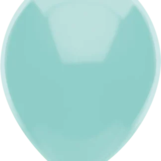 Globos verde azulado de 12", 15 unidades