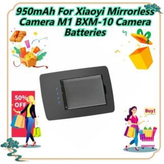 950mAh para baterías de cámara sin espejo Xiaoyi M1 BXM-10