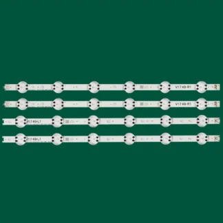 Tira de LED para iluminación trasera para 49LJ610V 49UJ6307 49UJ6500 49UJ6510 49UJ6517-ZA 49UJ6519-ZA 49UJ656T 6916L-2862A 6916L-2863A