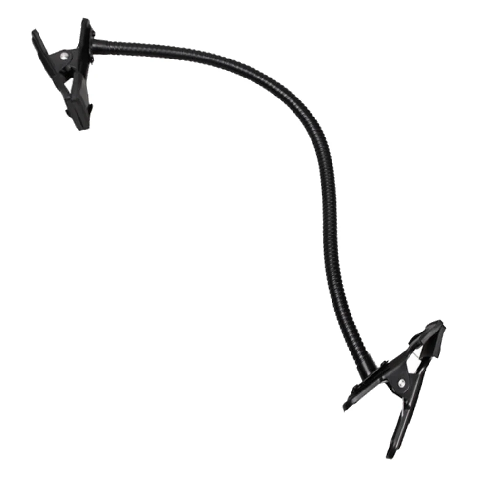 Soporte de fondo con abrazadera C, accesorios de estudio fotográfico para cámara, soporte de luz, Reflector de brazo flexible, cámara fotográfica de doble cabezal