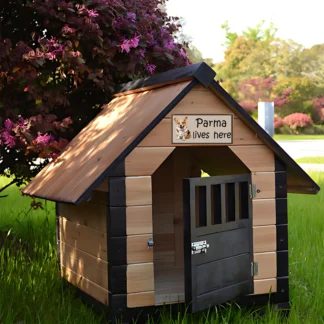 Placa de pared para jardín con texto personalizado, accesorios para el hogar y estilo de vida, 1 ud.