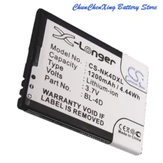 Battery BL-4D for Nokia E5,E7,N8,N97,N4D110J for BLU 2,for EBest/Polaroid G6,for Nexian 001,BL22 for NGM/Texet B410