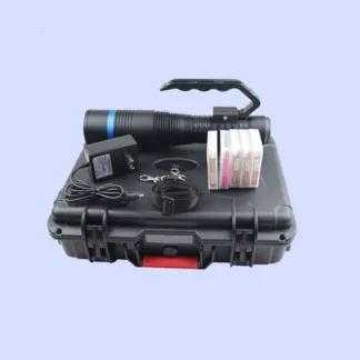 Fuente de luz de reconocimiento uniforme LED portátil 4810B, fuente de luz multibanda de linterna, luz de búsqueda de encuesta de rastro