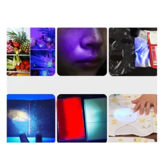 Lámpara de detección UV portátil recargable para residuos, billetes, verduras, frutas, detección, amplias aplicaciones-Y47A