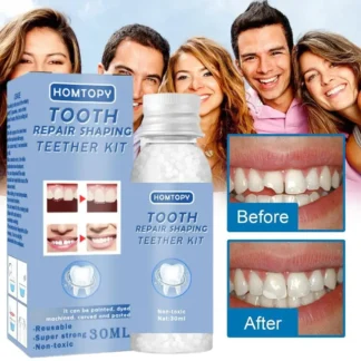 Resina 30/60/90ml reparación temporal de dientes huecos dentales pegamento sólido adhesivo para dentadura blanqueamiento dental-belleza dental