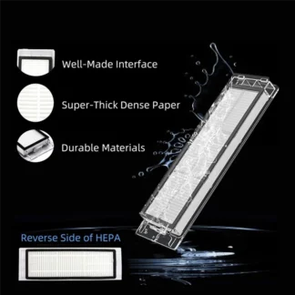 B58B-Acesorio de vacío para Robot aspirador Xiaomi 1/1S SDJQR01RR SDJQR02RR Roborock E2 E3 E4 E5 S4 S4 Max S5