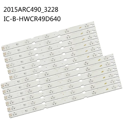 Tira de LED para iluminación trasera para 2015ARC490_3228_L06 R05 ZLP60600-AC ZNL60600 ZLN60600-AC ZLP60600 ZLG60600 LC490DUY SH A1