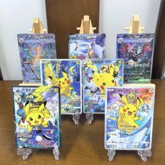 Tarjetas de colección japonesas de Pokémon SV4A SV3 SM-P Pikachu Gengar Charizard Mew EX, tarjeta única rara, juego clásico de cartas de Anime, regalo
