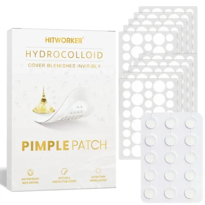 375 parches hidrocoloides para el acné: cubiertas invisibles impermeables para todo tipo de piel, cuidado de imperfecciones diurnos y nocturnos