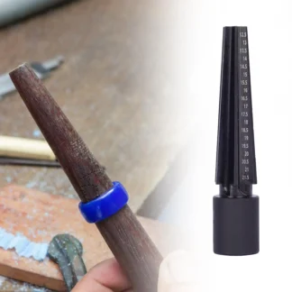 Calibrador de anillo de tubo de cera, cortador de ceras talladas, palo de dedo para trabajadores de reparación