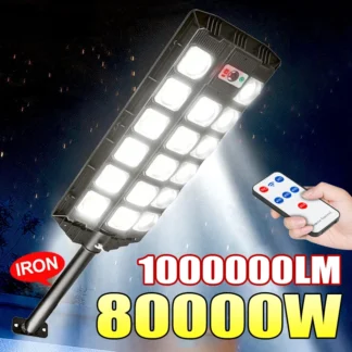 Farola Solar superbrillante para exteriores, lámpara Solar LED 1426 con Sensor de movimiento, iluminación de pared, 3 modos, reflector LED para jardín y calle