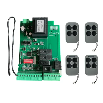 Placa de circuito de abridores de puerta corredera AC220V /AC230V, placa de Control electrónico principal de Motor de puerta corredera sensible Universal