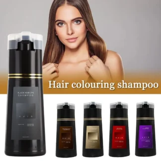 Champú para teñir el cabello de 200ml, champú para teñir el cabello instantáneo, champú para teñir el cabello para cabello gris, nutre el cuidado del cabello