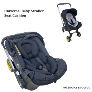Cojín Universal para asiento de cochecito de bebé, almohada de soporte para cabeza y cuerpo para asiento de coche infantil Doona, accesorios para cochecito de recién nacido