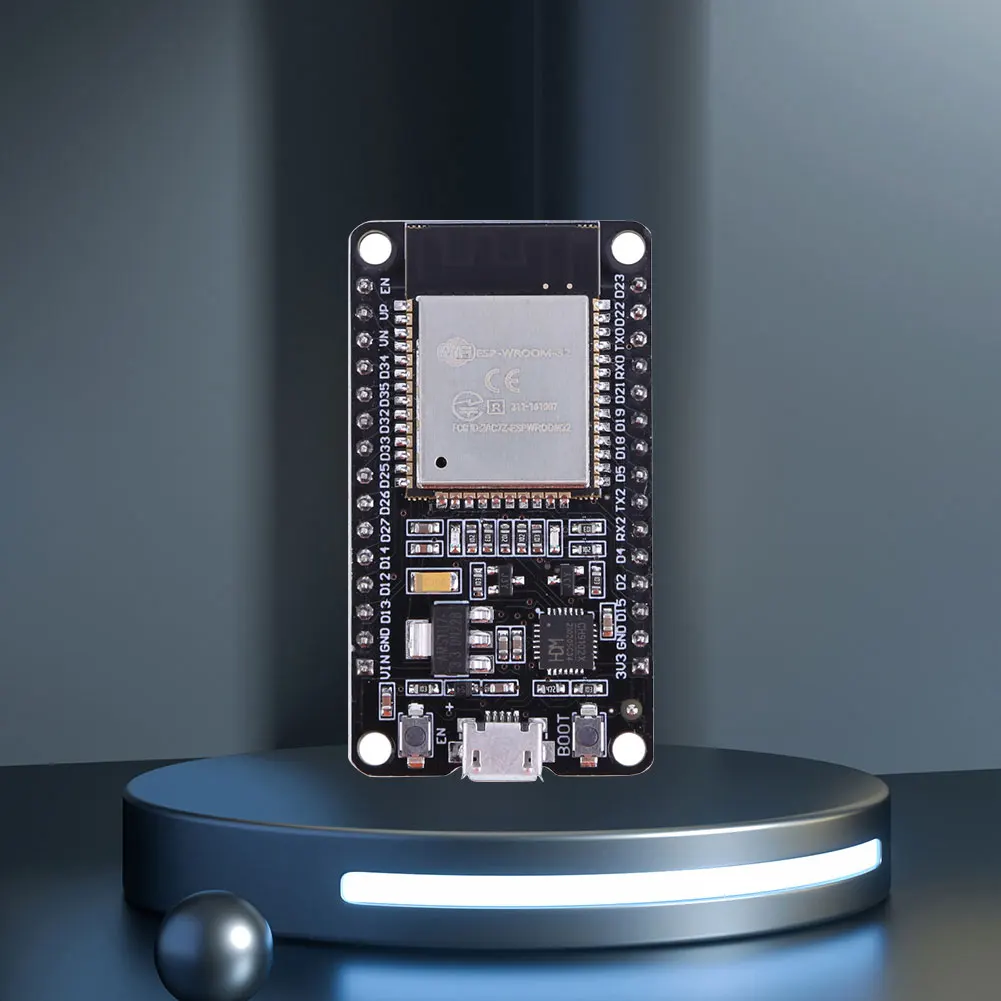 Placa de desarrollo ESP32, placa de ruptura de 30 pines, WiFi + Bluetooth, placa de expansión de ESP-32 de doble núcleo de potencia ultrabaja para Arduino