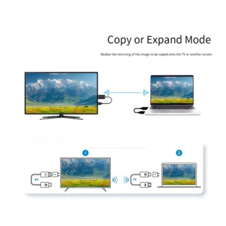 ABAC-transmisor y receptor Compatible con Audio y vídeo inalámbrico, extensor de 1080P, 30M, Plug & Play para ordenador portátil, TV Box a TV