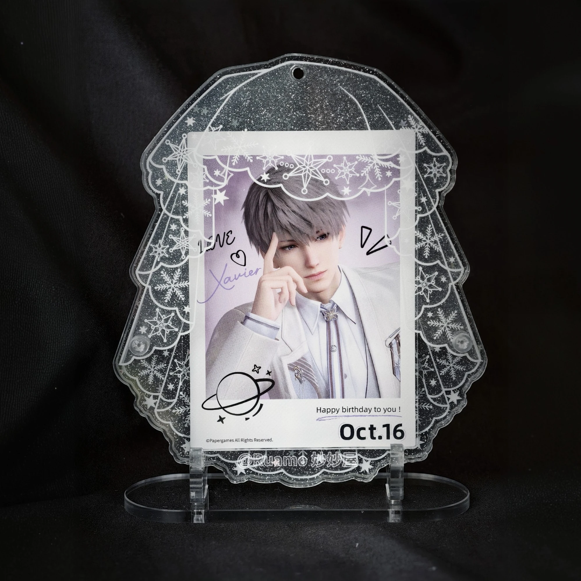 Marco de agitador de exhibición estética nupcial Ins, tarjetero acrílico de 3/3,5 pulgadas para tarjetas fotográficas Idol, regalo romántico Polaroids para parejas