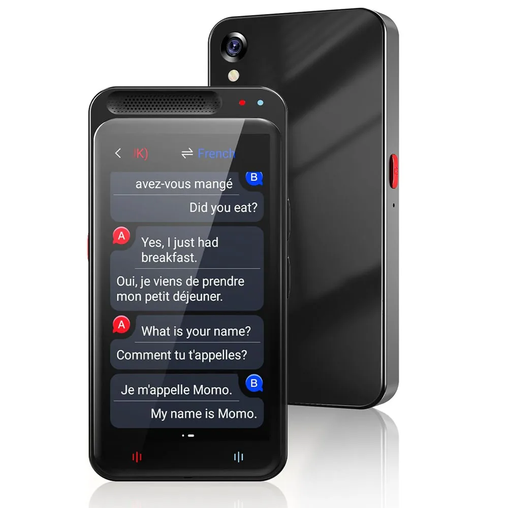 Traductor WIFI Z6, máquina sin conexión de punto caliente, 138 idiomas, traducción inteligente, grabación de voz en tiempo Real, dispositivo de traducción de texto