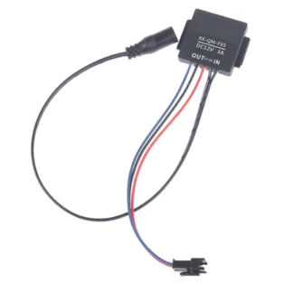 Interruptor táctil para espejo de baño, Sensor para luz LED, Faro, 2 colores, 5-12V, 1 unidad