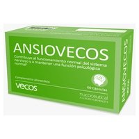 Ansiovecos con triptófano ansiedad y estrés 60 cápsulas - Vecos