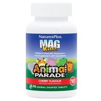 10 x Animal Parade Mag Kidz 90 comprimidos masticables - Natures Plus