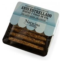 Anís Estrellado con Nueces y Pasas de Uva Natwins 80 gr Girofibra