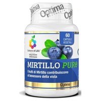 Arándano Puro 60 cápsulas vegetales de 500mg - Colours of life