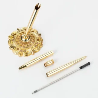 Bolígrafo Metal Retro, Base adjunta, soporte escritorio, Mostrador oficina, letrero invitados boda, bolígrafos firma