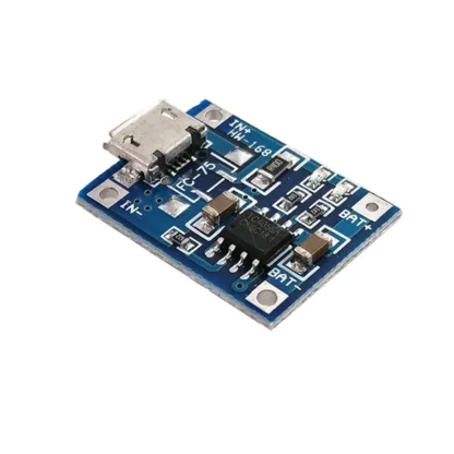 Placa de protección de batería de litio 1A 18650, módulo de carga Micro USB/Tipo c TP4056 con protección, Módulo de placa TC4056