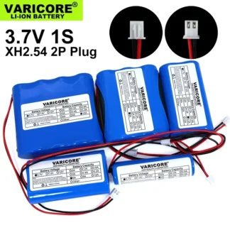 Paquete de batería de litio 3,7 V, 18650 mAh, 5200mAh, luz LED de pesca, Altavoz Bluetooth, 4,2 V, baterías DIY de emergencia + protección