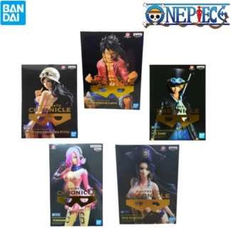 En Stock Bandai caja Original modelo de una pieza mono D Luffy Sabo Vinsmoke Reiju Nico Robin Boa Hancock estatua de personajes de Anime